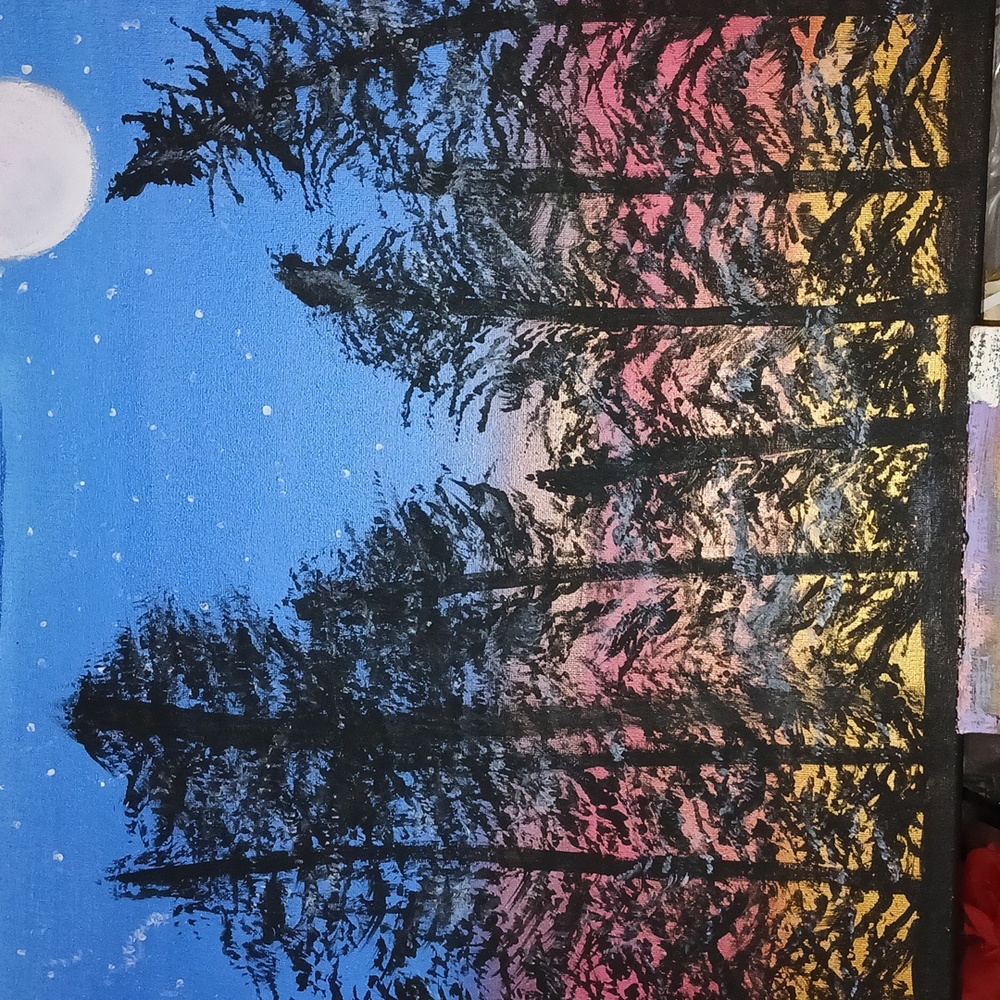 Beautiful handpainted custom art